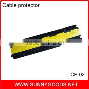 2 Channel Flexible Rubber Cable Protector thumbnail-2