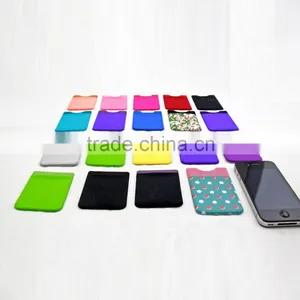 Novelty Promotional Microfiber Self-adhesive Card Wallet thumbnail-1