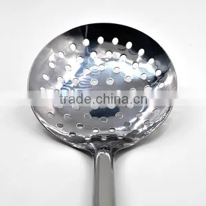FDA LFGB Grade Factory Price Commercial Stainless Steel Hot Pot Soup Ladle thumbnail-5