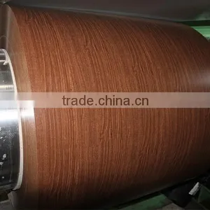 Wood Pattern PVC Coated Sheet for Furniture thumbnail-3