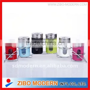 Condiment Bottles Set/glass Canister thumbnail-1
