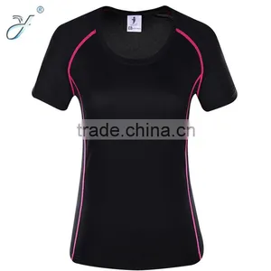 Wholesale Fly Dry Short Sleeve Women T Shirt thumbnail-3