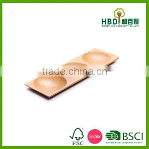 Hot New Products for 2016 Bamboo Mini Serving Tray,sauce Tray Wholesale thumbnail-2