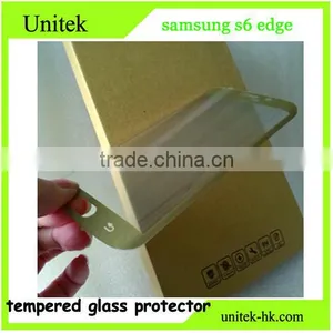 Full Screen Cover For 3D Curved Tempered Glass Samsung Screen Protector Galaxy s6 Edge,color Screen Protector for Samsung thumbnail-1