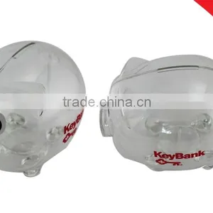 Wholesale Piggy Bank, Transparent Plastic Money Box thumbnail-1
