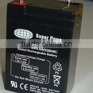 6V 4AH Electric Motor Battery thumbnail-1