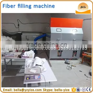 Automatic Fiber Filling Machine of Pillow Making Packaging and Stuffing Machine thumbnail-3