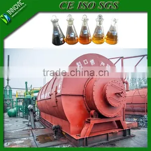 High Oil Yield Water Cooling Mode Tyre Pyrolysis Machine thumbnail-1