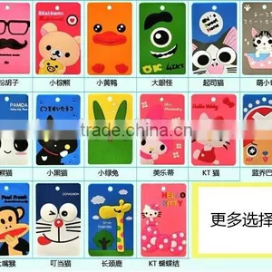PVC Luggage Tags With Customer Customize Debossed Logos & Various Colors or Shape thumbnail-5