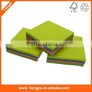 Customized Self-adhesive Notes Cube ,neon Paper Self-adhesive Memo Pad thumbnail-1