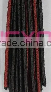 Soft Dreadlock Hairs Hair Piece in Bulk for Black People thumbnail-3