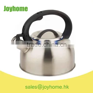 2.0L Satin Finished Fixed Handle Whistling Kettle thumbnail-1