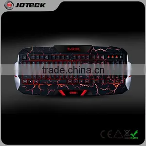 Crack Versions Profrssional Backlit Programmable Gaming Keyboard Gamer for Net Bar thumbnail-1