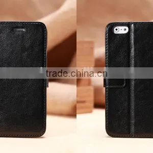 High Quality Leather Wallet Case Stand With Card Slot for IPhone 6 4.7" thumbnail-5
