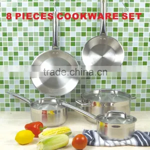 Stainless Steel Cookware Set With Hollow Handle thumbnail-1