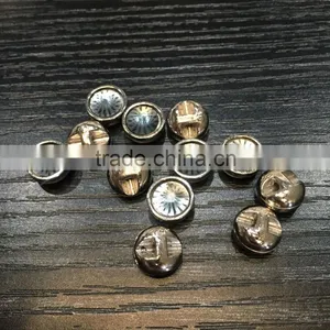 Dark Eye Plating Shirt Button for Garments Assessory thumbnail-1