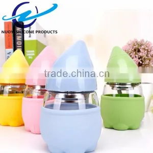 Creative Glass Bottle Silicone Cup Sleeve thumbnail-6