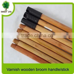 2016 First Grade Quality Varnished Woodwooden Broom Stick With Lowest Price thumbnail-4