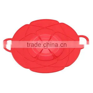 Household Cooking Tools Boil Over Temperature Silicone Pot Cover Lid thumbnail-3