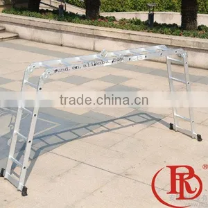 RD Telescopic Metal Pipe Aluminum Loft Ladder thumbnail-3