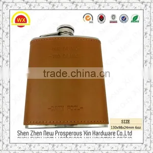 Fashionable Whiskey Hip Flask / Mirror Finish Copper Hip Flask thumbnail-2