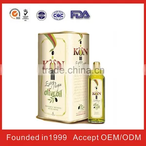 250ML/500ML/750ML Olive Oil Tin Can/Box Wholesaler thumbnail-2