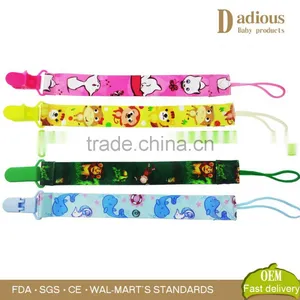 Unisex Animal Designs Teething Ring Nipple Baby Pacifier Clip Funny Holder thumbnail-1