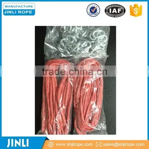 High Quality Red Nylon Braided Rope thumbnail-1