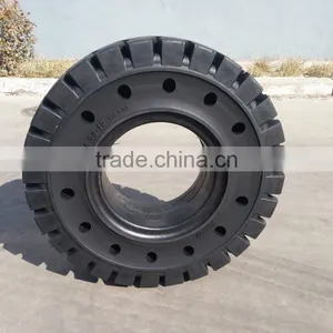 China Supplier off Road Tire Forklift Tires 6.50-10 Solid Tire thumbnail-6