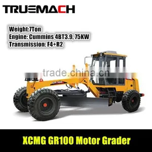 New XCMG GR100 Small Motor Grader thumbnail-1
