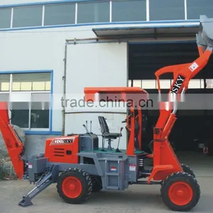 Mini Backhoe Loader thumbnail-1