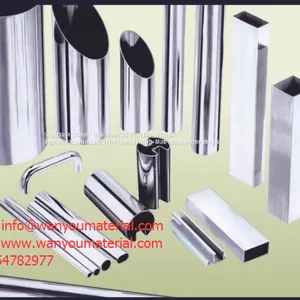 Decorated With 304 Stainless Steel Pipe Prices Info@wanyoumaterial.com thumbnail-1