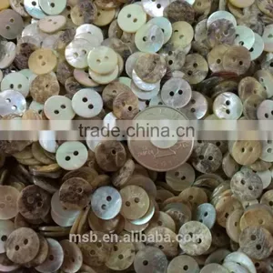 Cheap Natural Japan Akoya Shell Buttons for Shirt Cuff thumbnail-1