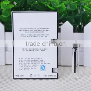 Various Customized Authentic Perfume Fragrance&Tester Fragrance Perfume With Card Packaging thumbnail-1
