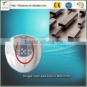 2017 New Iron Hydrosana Cleanse Ionic Detoxify Detox Foot Spa Single Detox Machines thumbnail-2