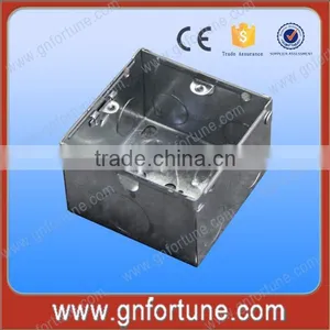 BS Standard Galvanized Steel 3X6 Switch And Socket Box thumbnail-3
