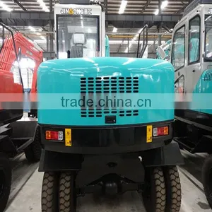 Agriculature Machinery LOW PRICE JINGONG JGM9075L Wheel Excavator thumbnail-3