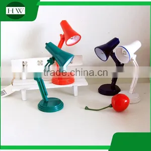 Mini Plastic Foldable Collapsible Folding Telescopic Led Reading Desk Table Night Lamp Light thumbnail-1
