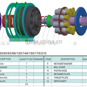 M2X Excavator Hydraulic Parts thumbnail-1