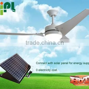 Vent Tool New Idea Decorative 60 Inch 30W ABS Solar Panel Powered Solar Ceiling Fan thumbnail-1