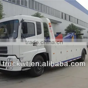 Dongfeng 6 Wheels 16tons Under Lift Wrecker Truck thumbnail-1