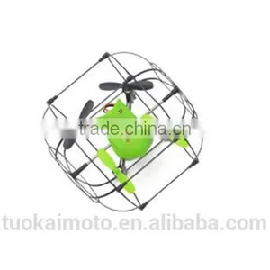 4-axis Flying Ball Aircraft/Aircraft Remote Control Spherical Aircraft Crawl Wall Ground Walk Four-axis Aircraft thumbnail-2