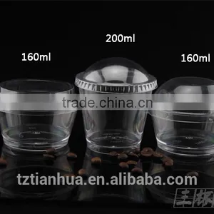 China Manufactory Provide PS Material Blister Process Disposable Plastic Ice Cream Cup Lids thumbnail-5