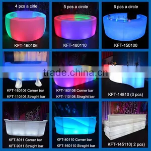 Led Bar Counter/led Reception Desk/front Desk/led Restaurant Furniture thumbnail-3