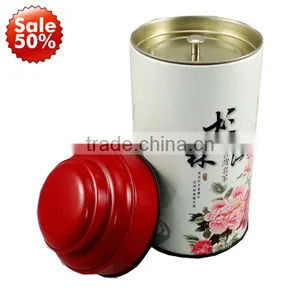 C258B Wholesale Round Moetal Tin thumbnail-2