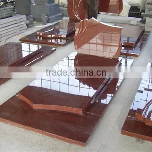 Red Granite Bench Tombstone Prices thumbnail-1