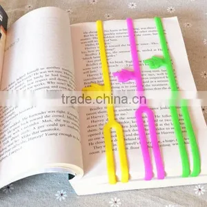Elastic Band Fancy Gift Finger Style Bookmark Silicone Book Collection Band thumbnail-6