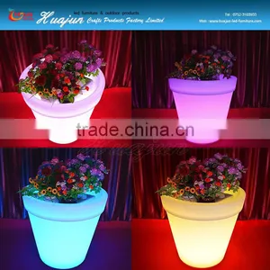 Remote Control Led Battery Pot Light,led Lighted Planter Pots thumbnail-4