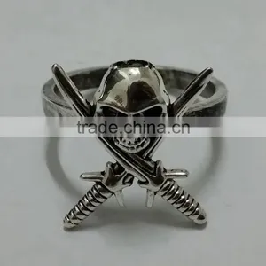 Metal Alloy Human Skeleton Napkin Ring ,halloween Napkin Rings thumbnail-1