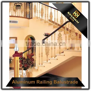Residential Aluminum Stair Fancy Stairway Handrail thumbnail-1